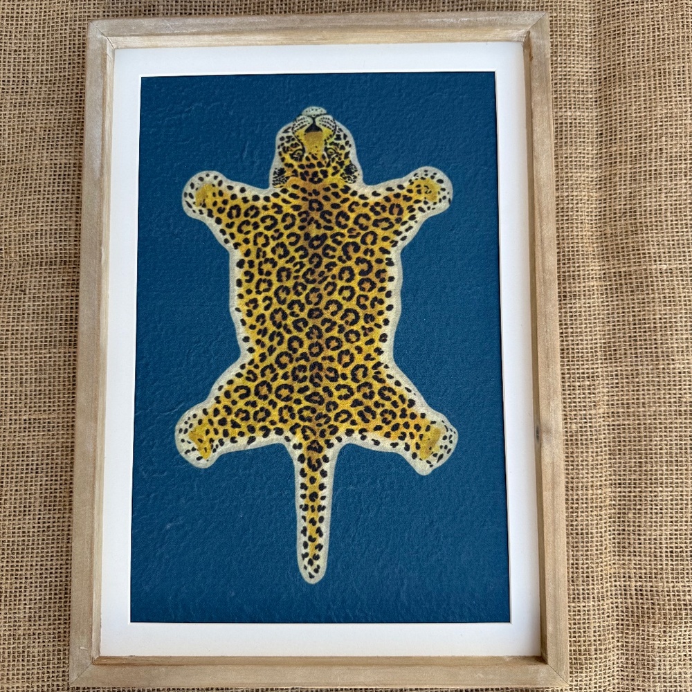 Framed Cheetah Print